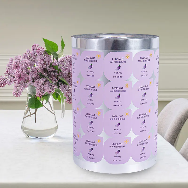 Рулон светоблокирующей кислородоизоляционной косметической пленки для печати