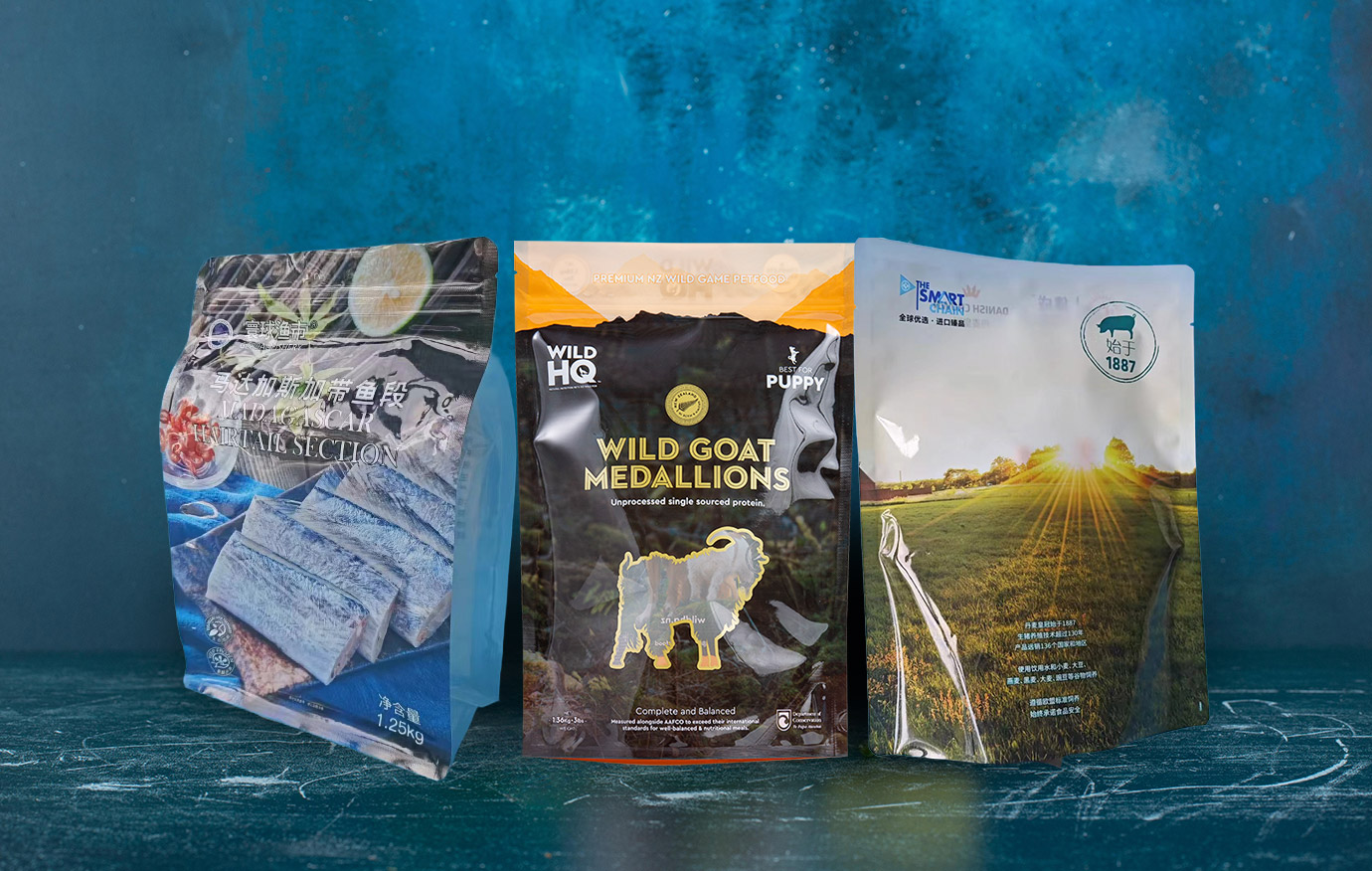 Пакет для упаковки замороженных продуктов